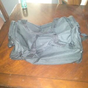 Black Men's Duffel Bag